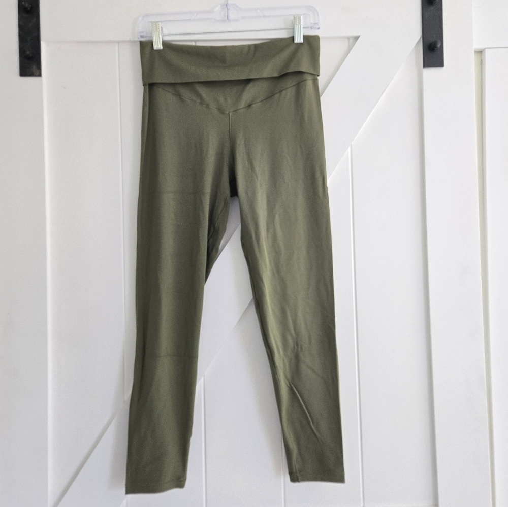 NWT Aerie Offline Real Me Foldover Waist 7/8 Leggings Large - Picture 3 of 8